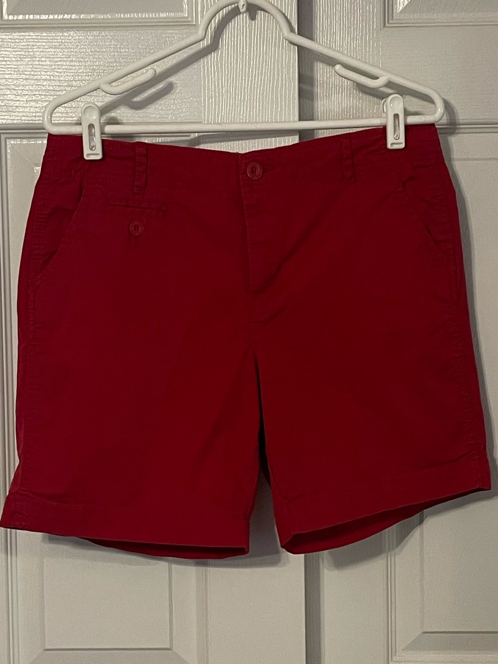 Faded Glory Women's Red Bermuda Shorts